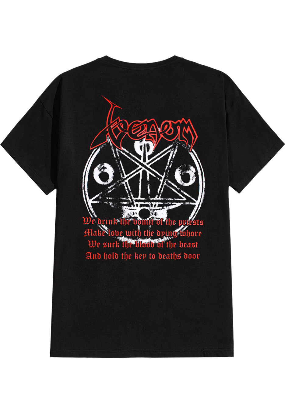 Venom - Black Metal Red - T-Shirt | Impericon