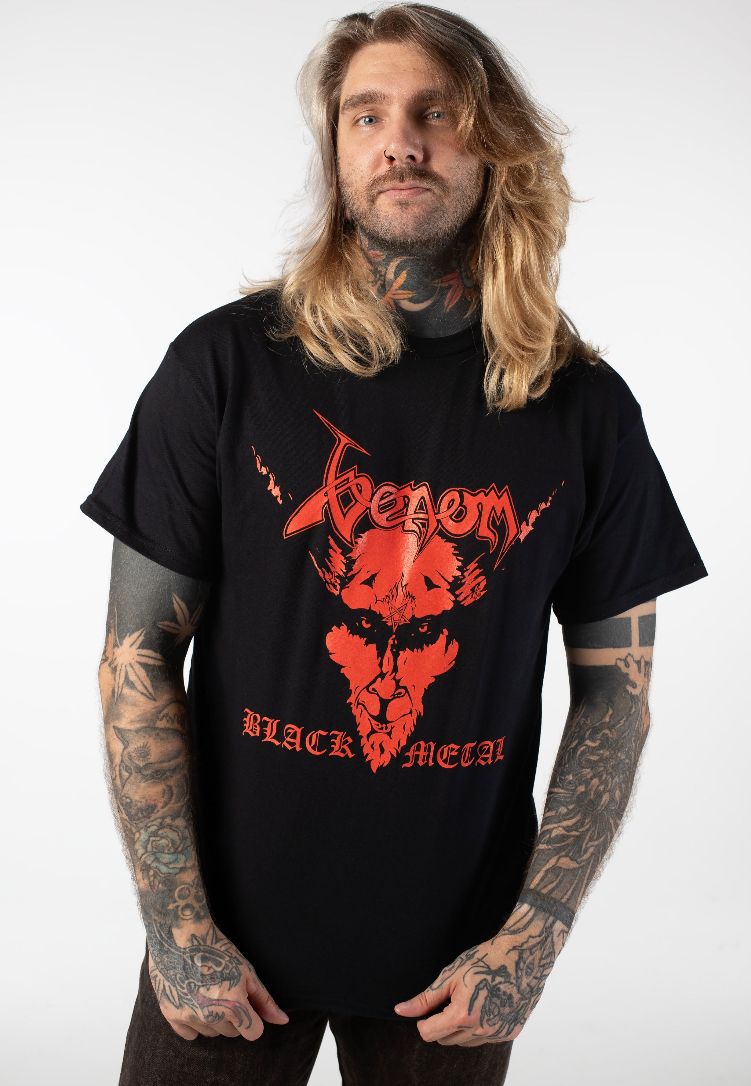 Venom - Black Metal Red - T-Shirt | Men-Image