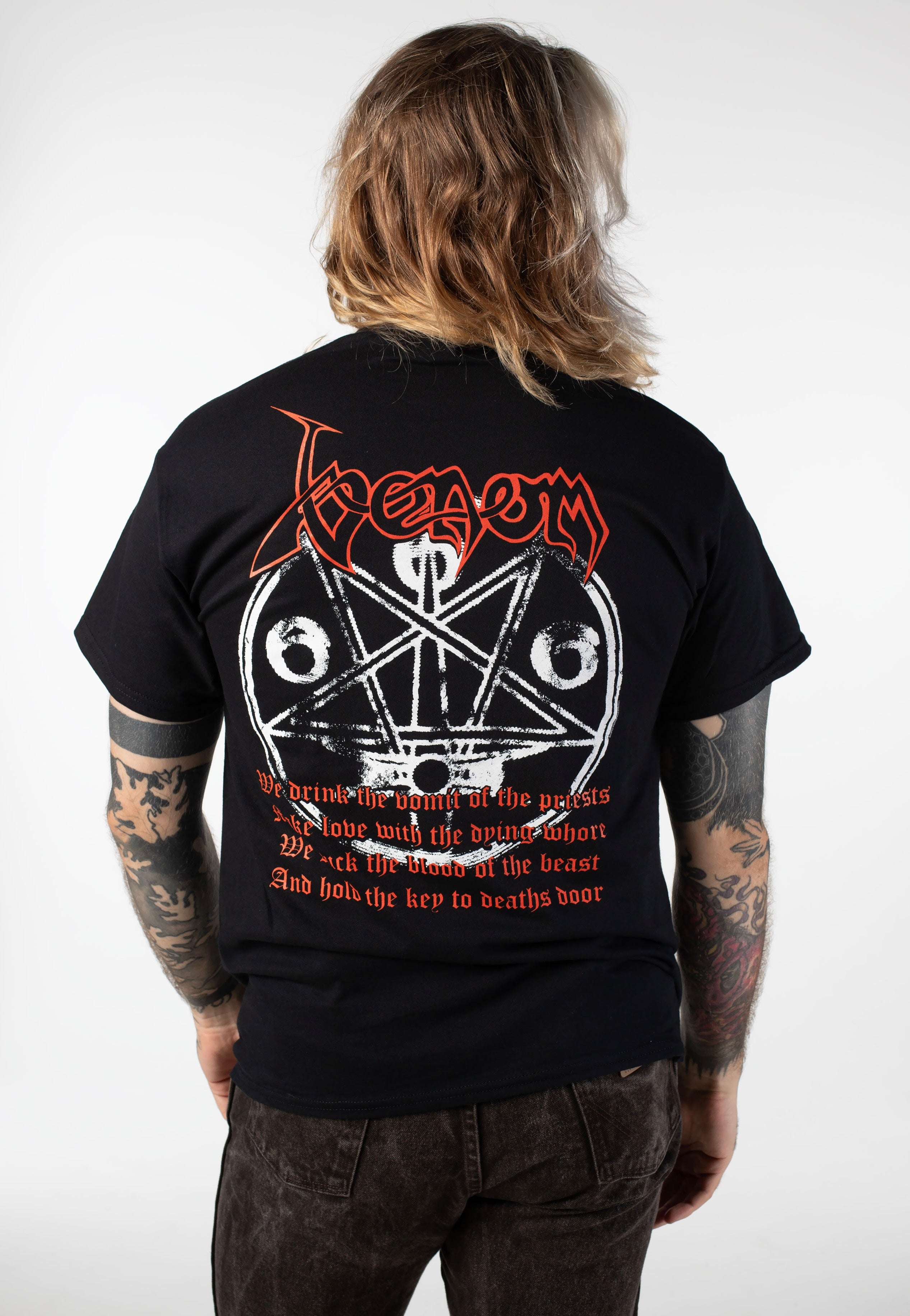 Venom - Black Metal Red - T-Shirt | Men-Image