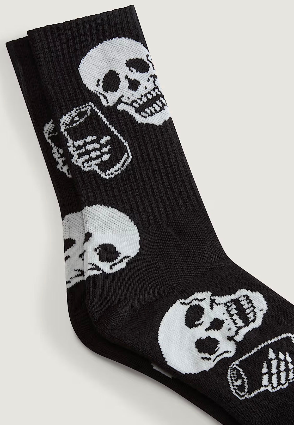 Vans - Verne Crew Black/White - Socks | Neutral-Image