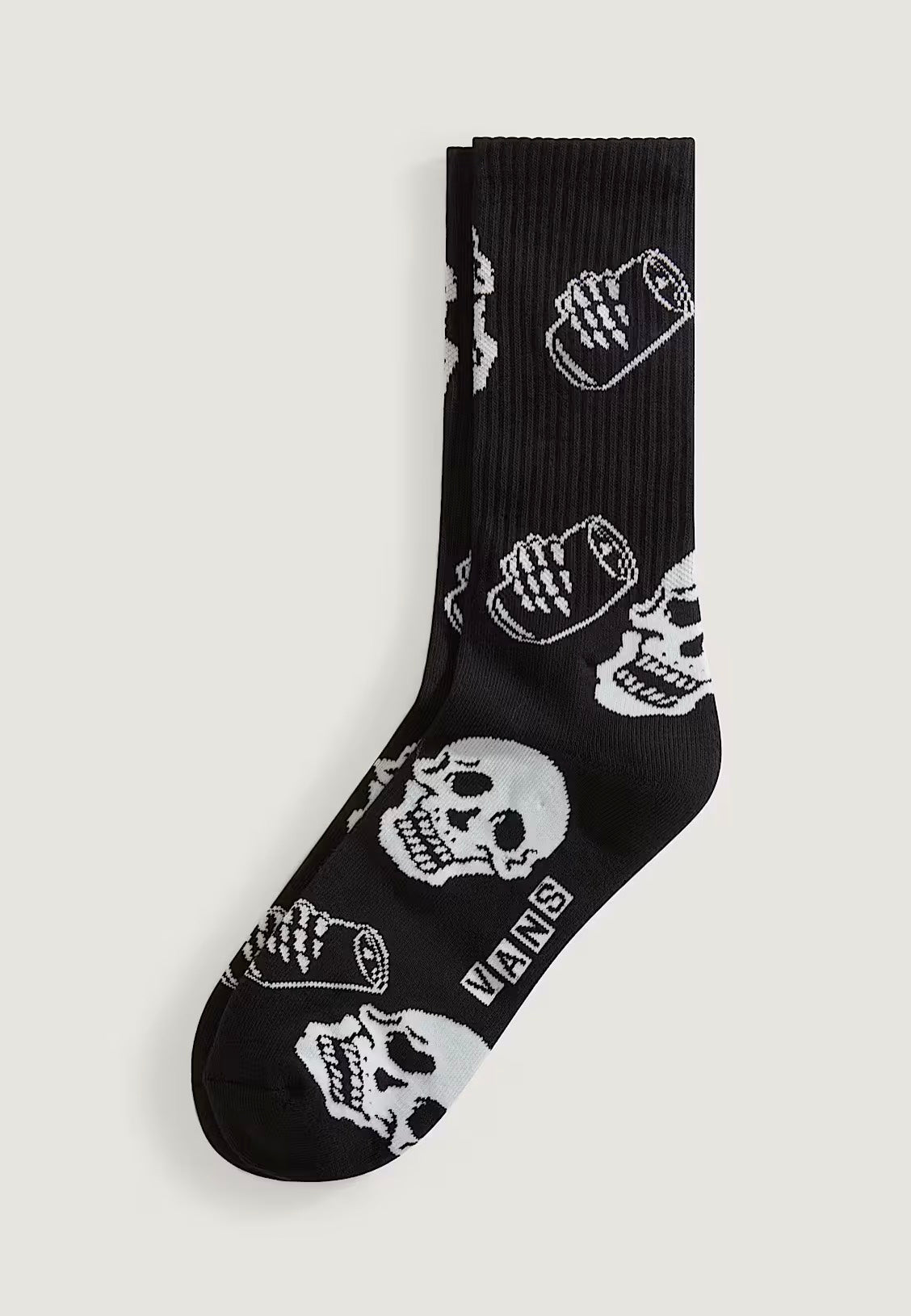 Vans - Verne Crew Black/White - Socks | Neutral-Image