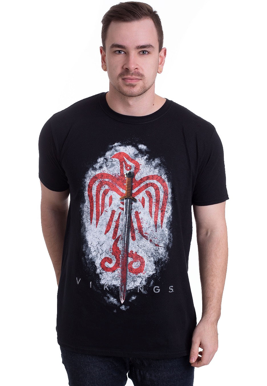Vikings - Raven Sword - T-Shirt | Men-Image