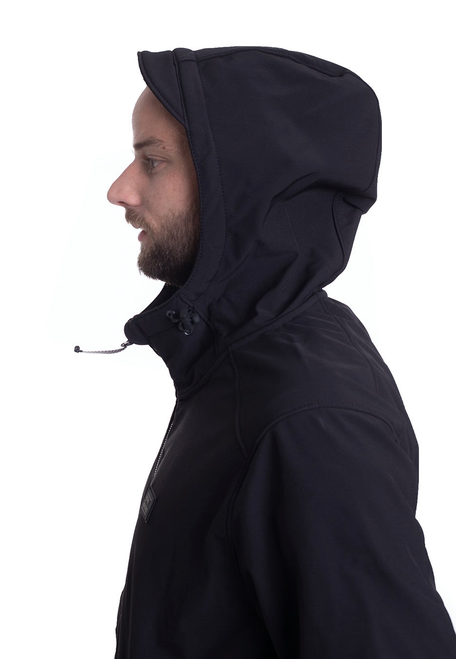 Vintage Industries Ashore Softshell Black Bunda | Men-Image