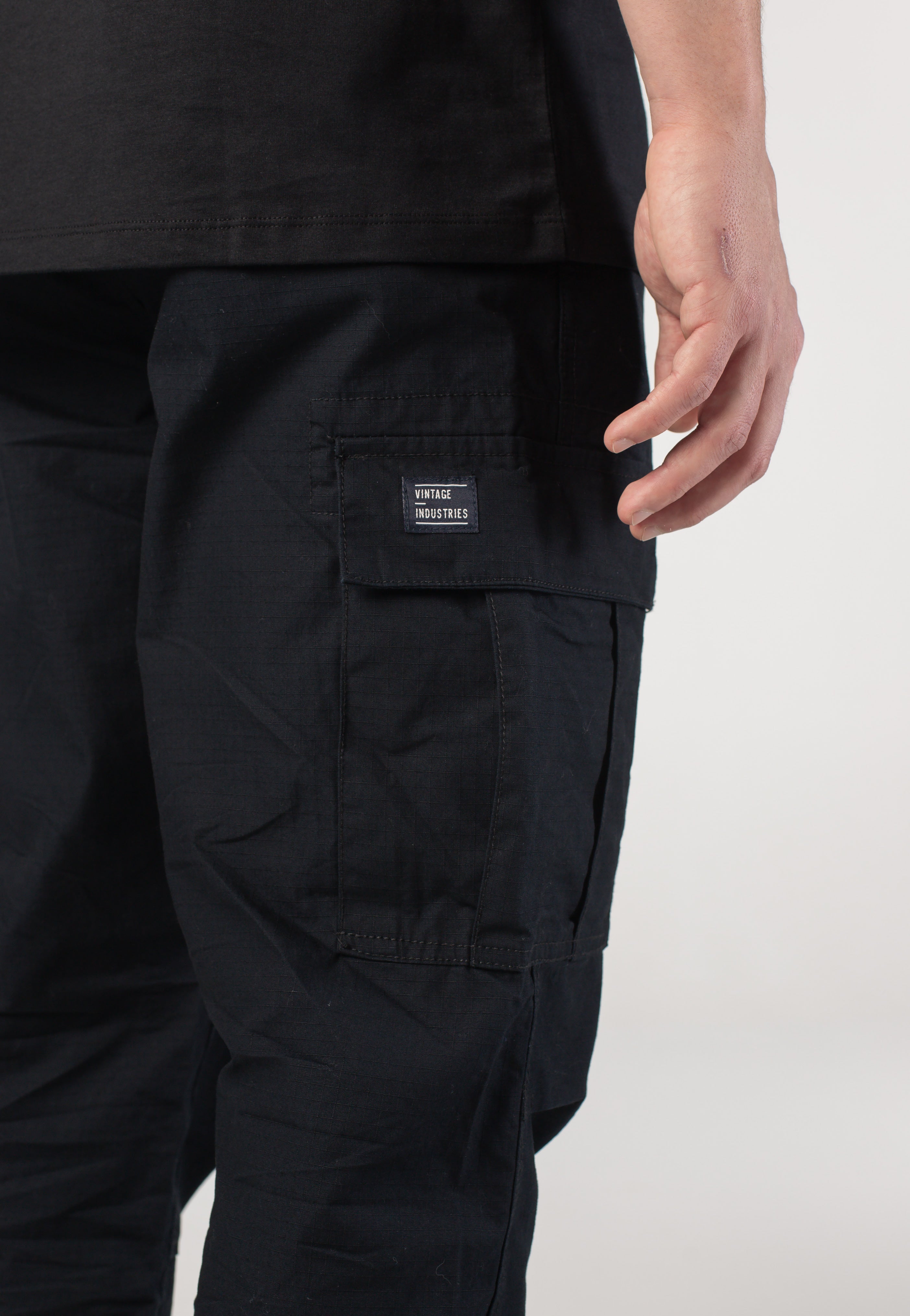 Vintage Industries - Miller M65 Black - Pants | Men-Image