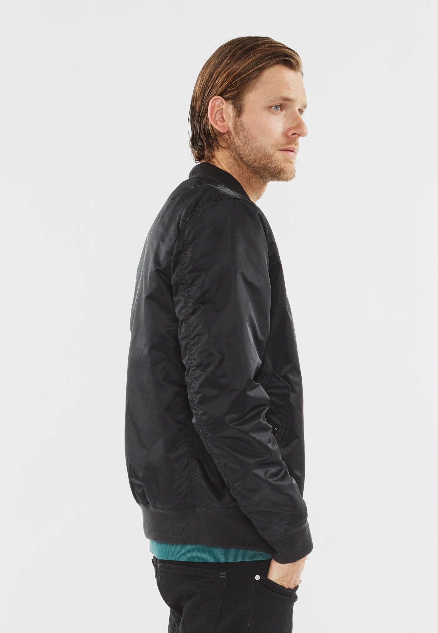 Vintage Industries - Welder MA1 Black - Jacket | Men-Image