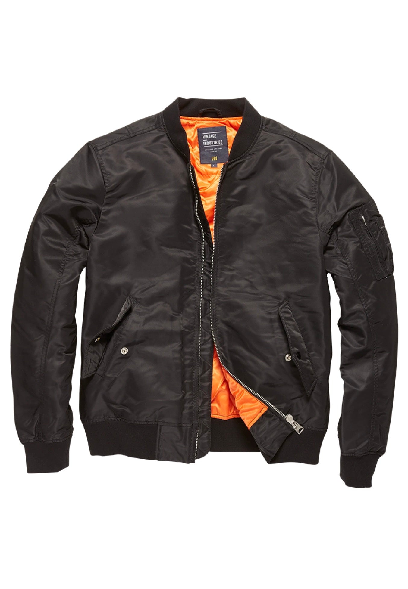 Vintage Industries - Welder MA1 Black - Jacket | Men-Image