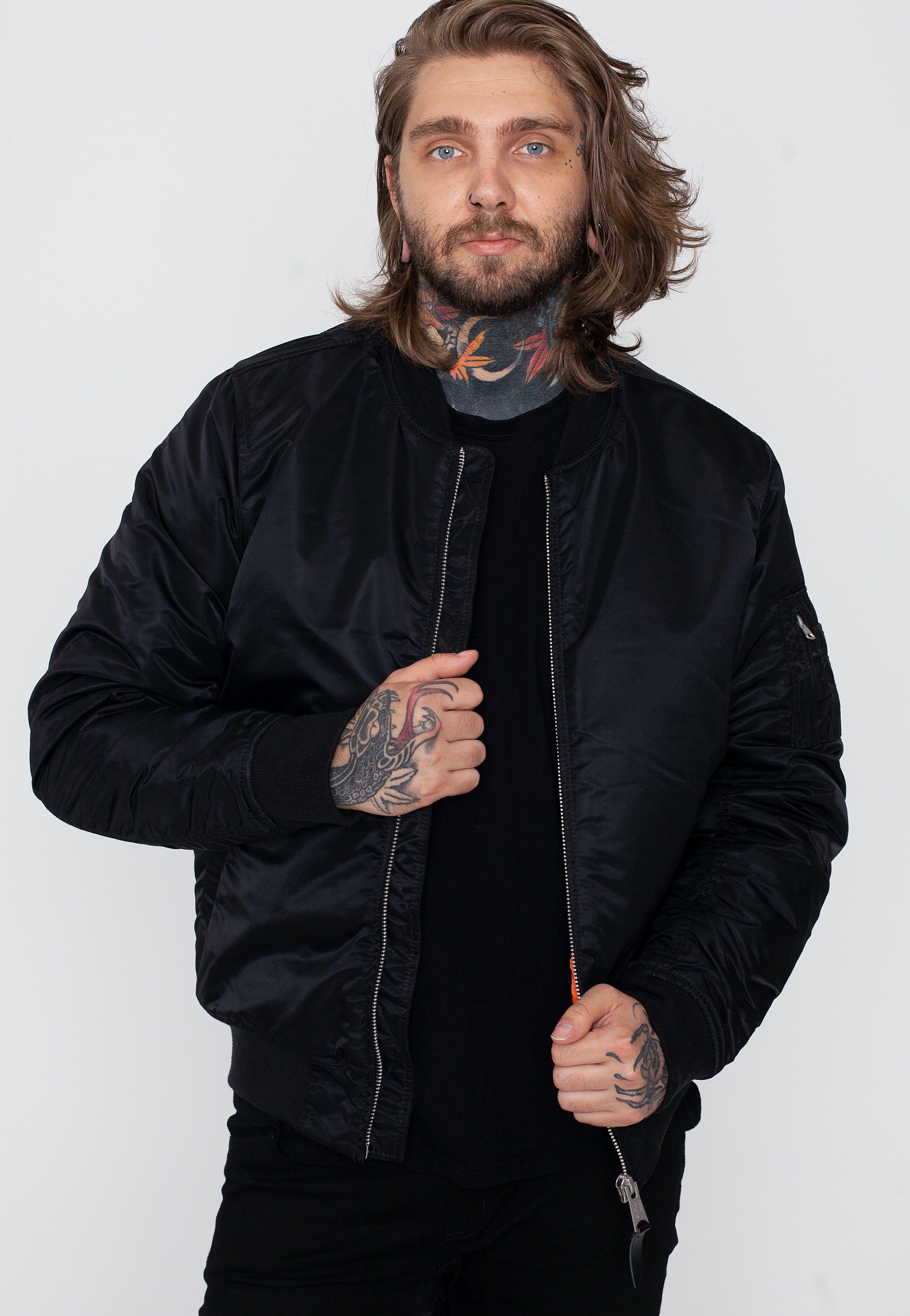 Vintage Industries Westford Ma1 Black - Jacket | Impericon