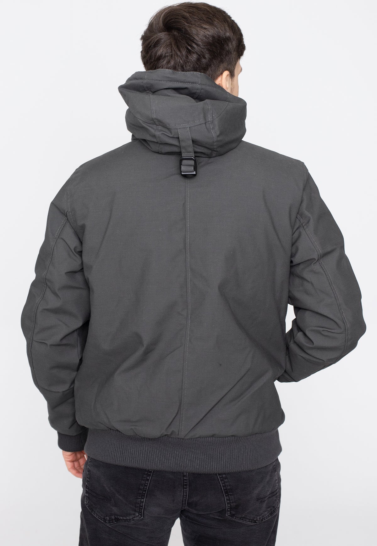 Vintage Industries Datton Grey Jacket | Men-Image