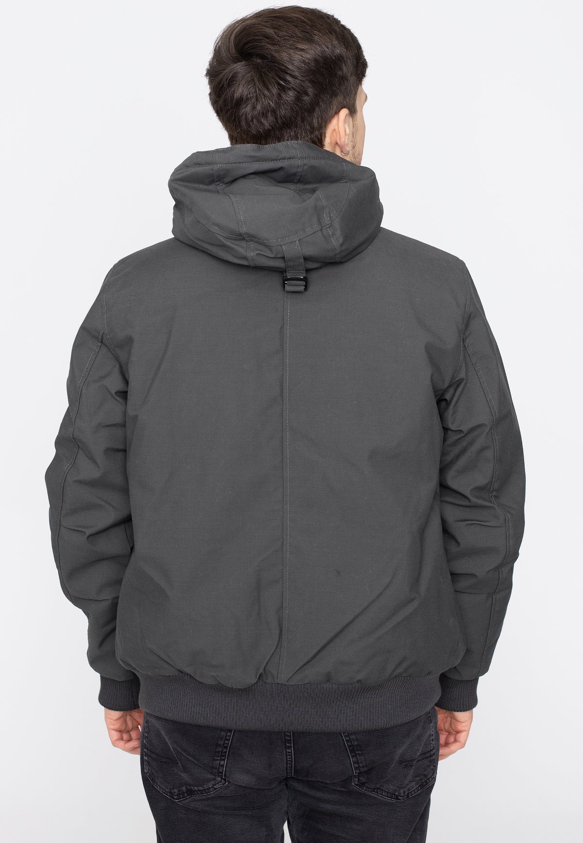 Vintage Industries Datton Grey Jacket | Men-Image