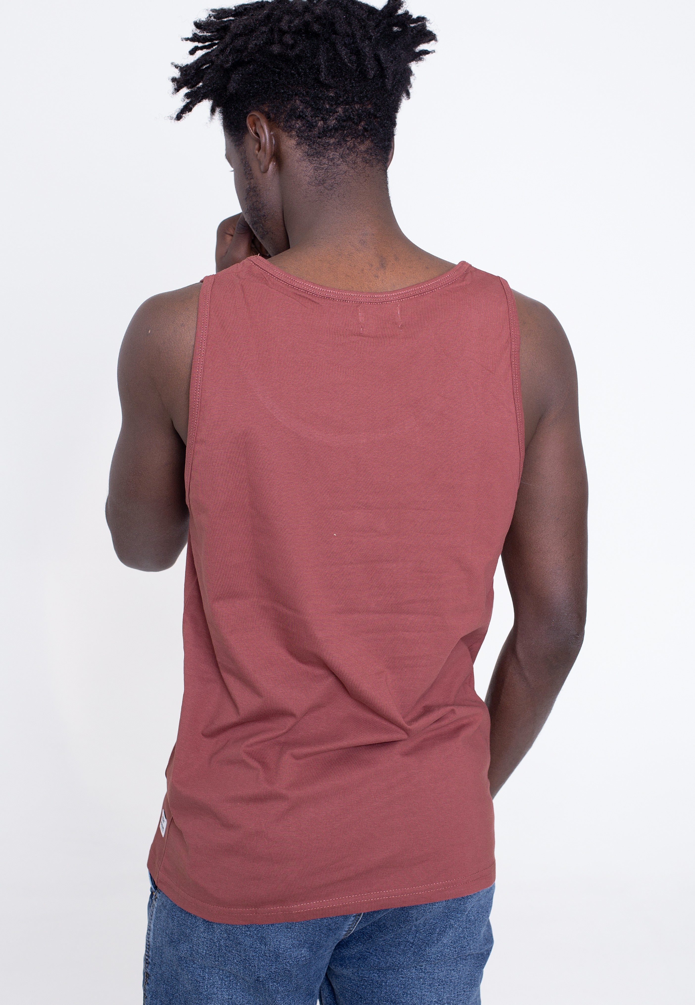 Vintage Industries - Cruzer Singlet Oxblood - Tank | Men-Image