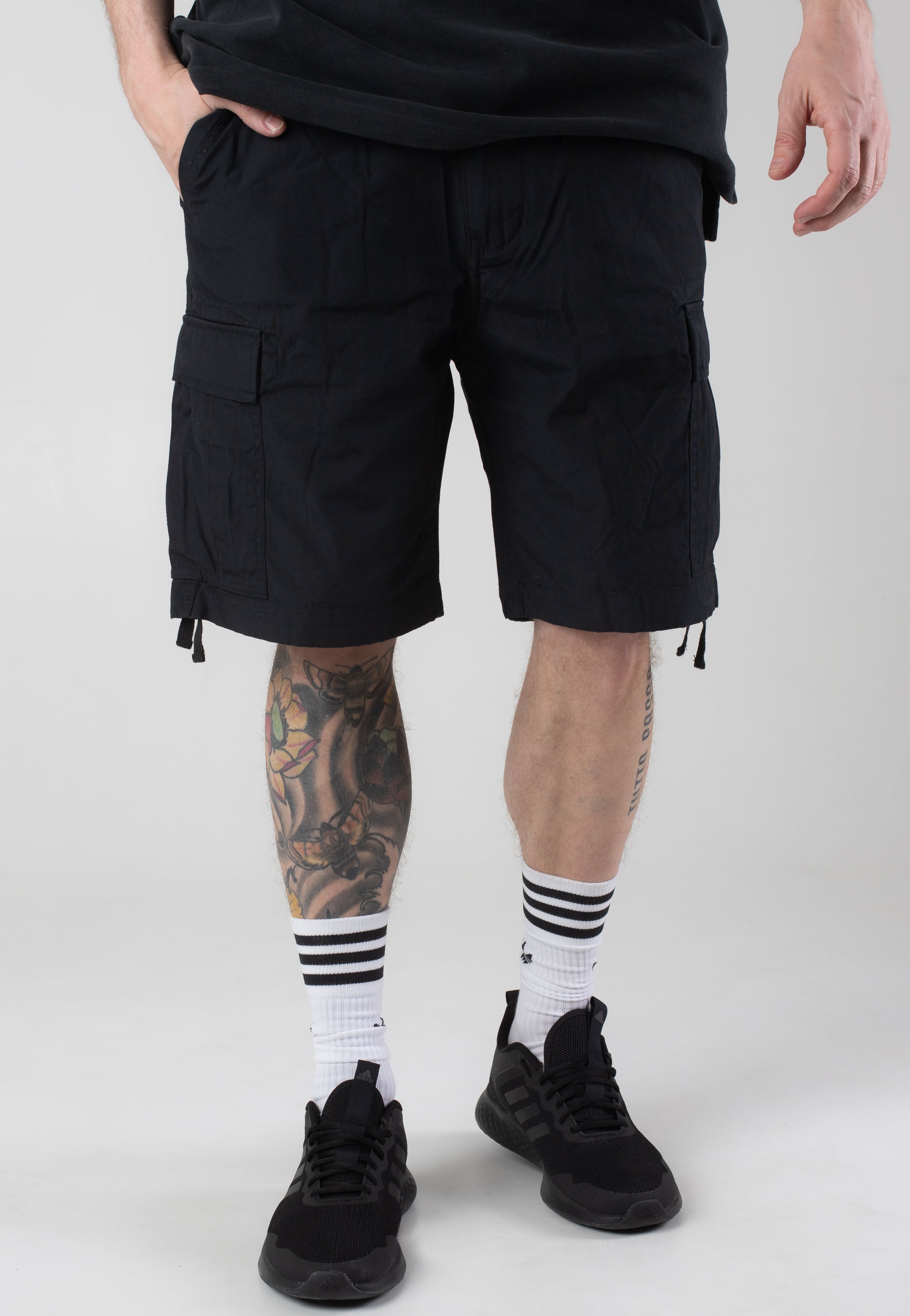 Vintage Industries - Davis Black - Shorts | Men-Image