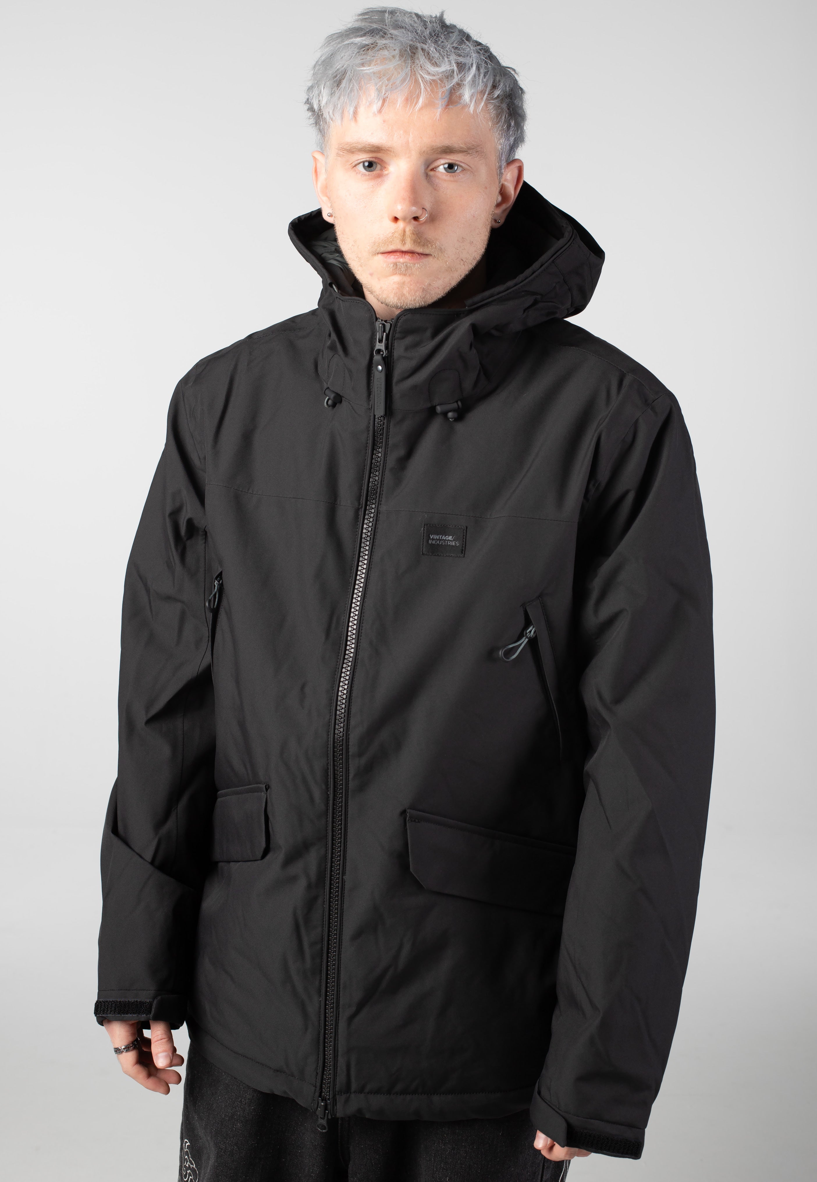 Vintage Industries - Kirk Black - Jacket | Men-Image