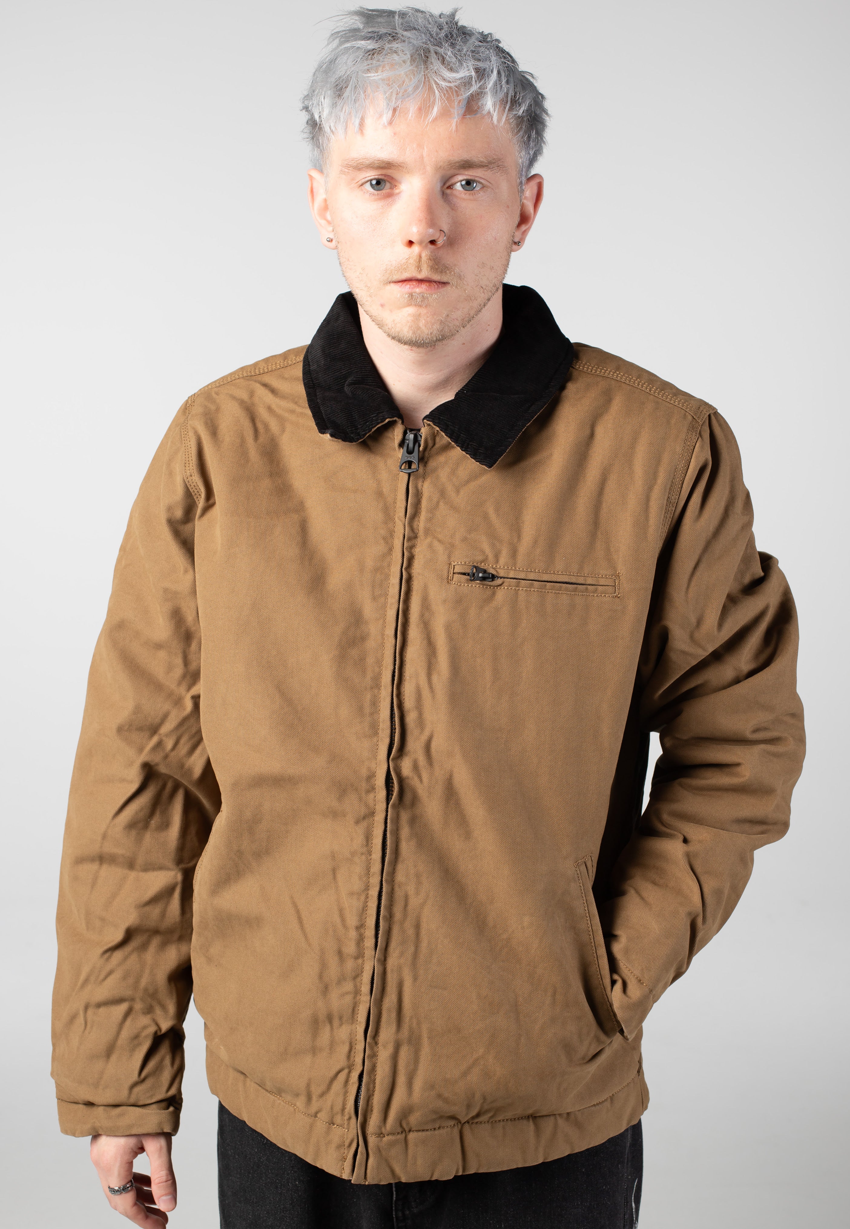 Vintage Industries - Osker Dark Tan - Jacket | Men-Image