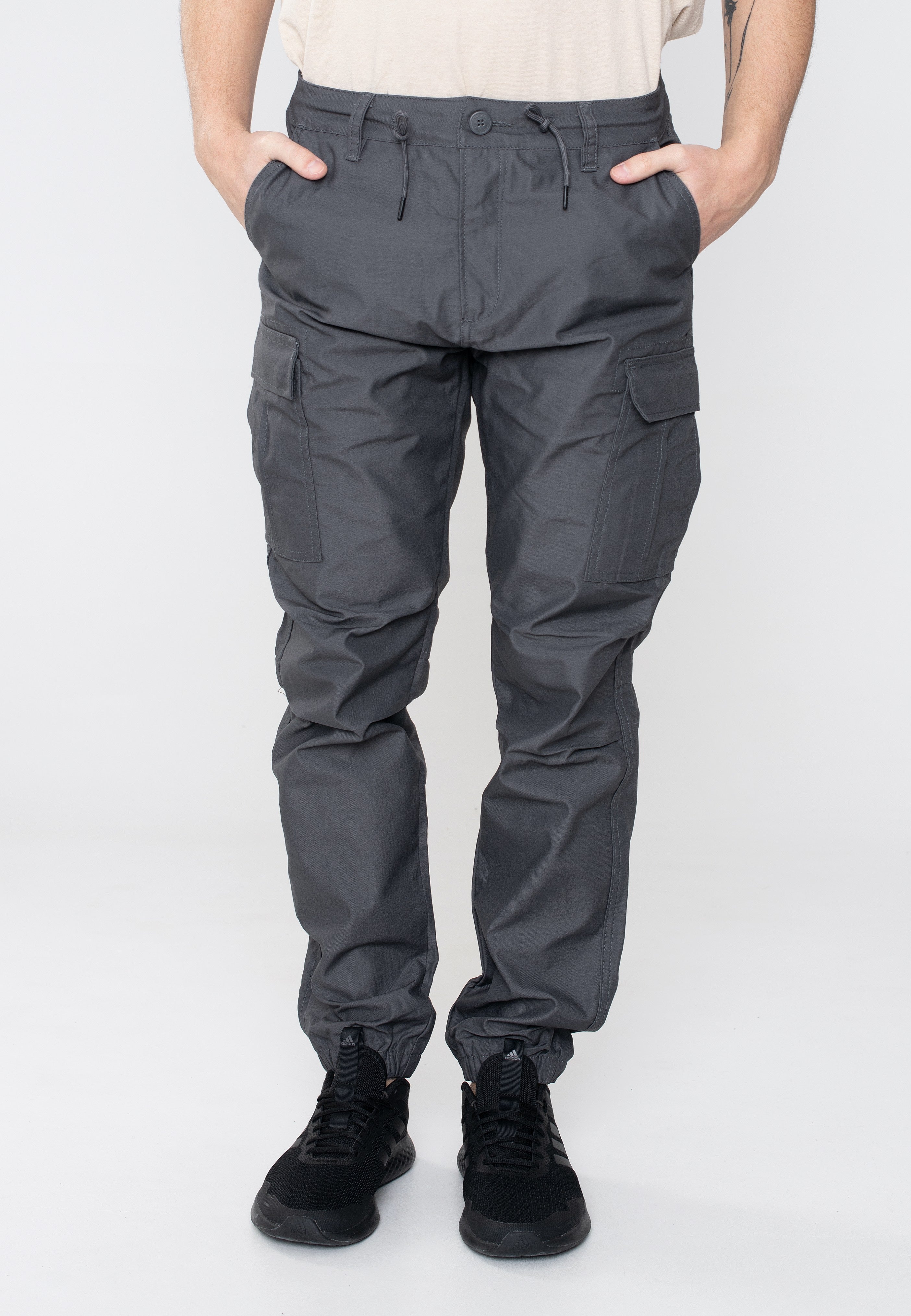 Vintage Industries - Ridge Cargo Grey - Pants | Men-Image