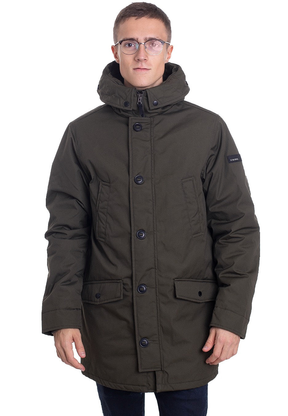 Vintage Industries - Archer Parka Dark Olive - Jacket | Men-Image