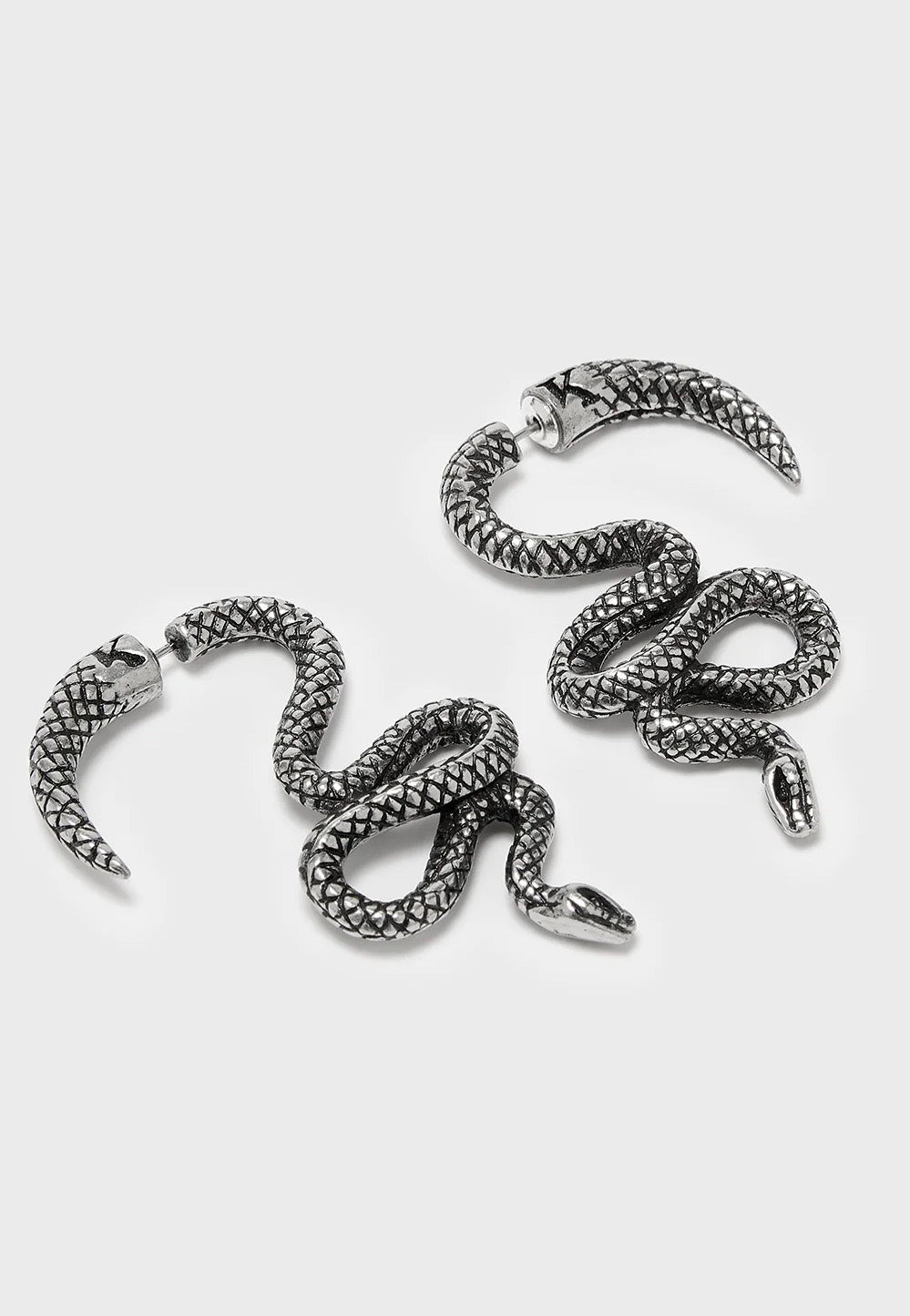 Killstar - Vipere Silver - Earrings | Neutral-Image