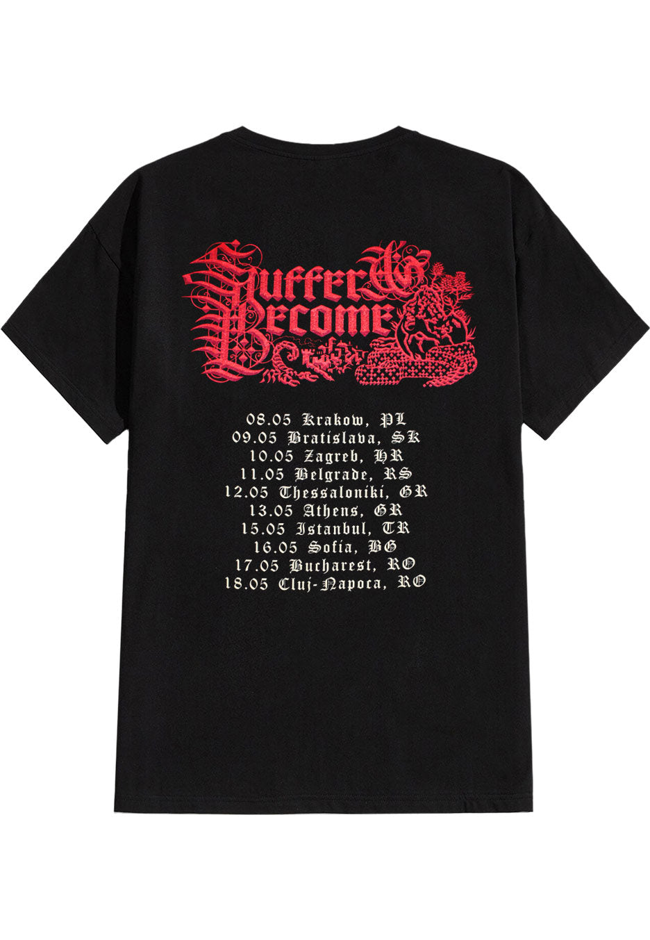 Vitriol - Suffer & Become Tour 2025 - T-Shirt | Neutral-Image