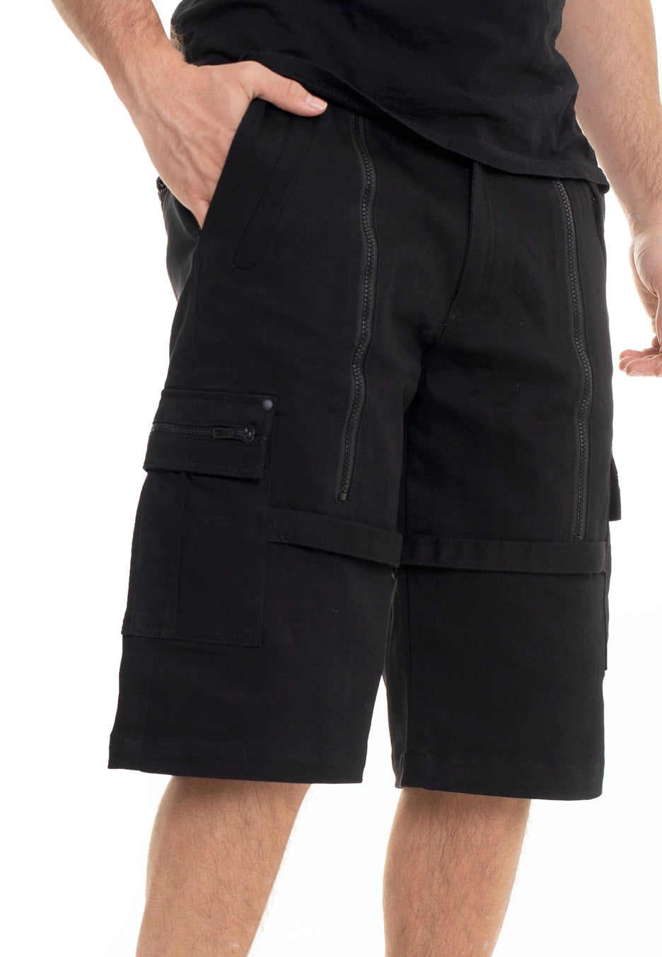 Vixxsin - Treyton Black - Shorts | Men-Image