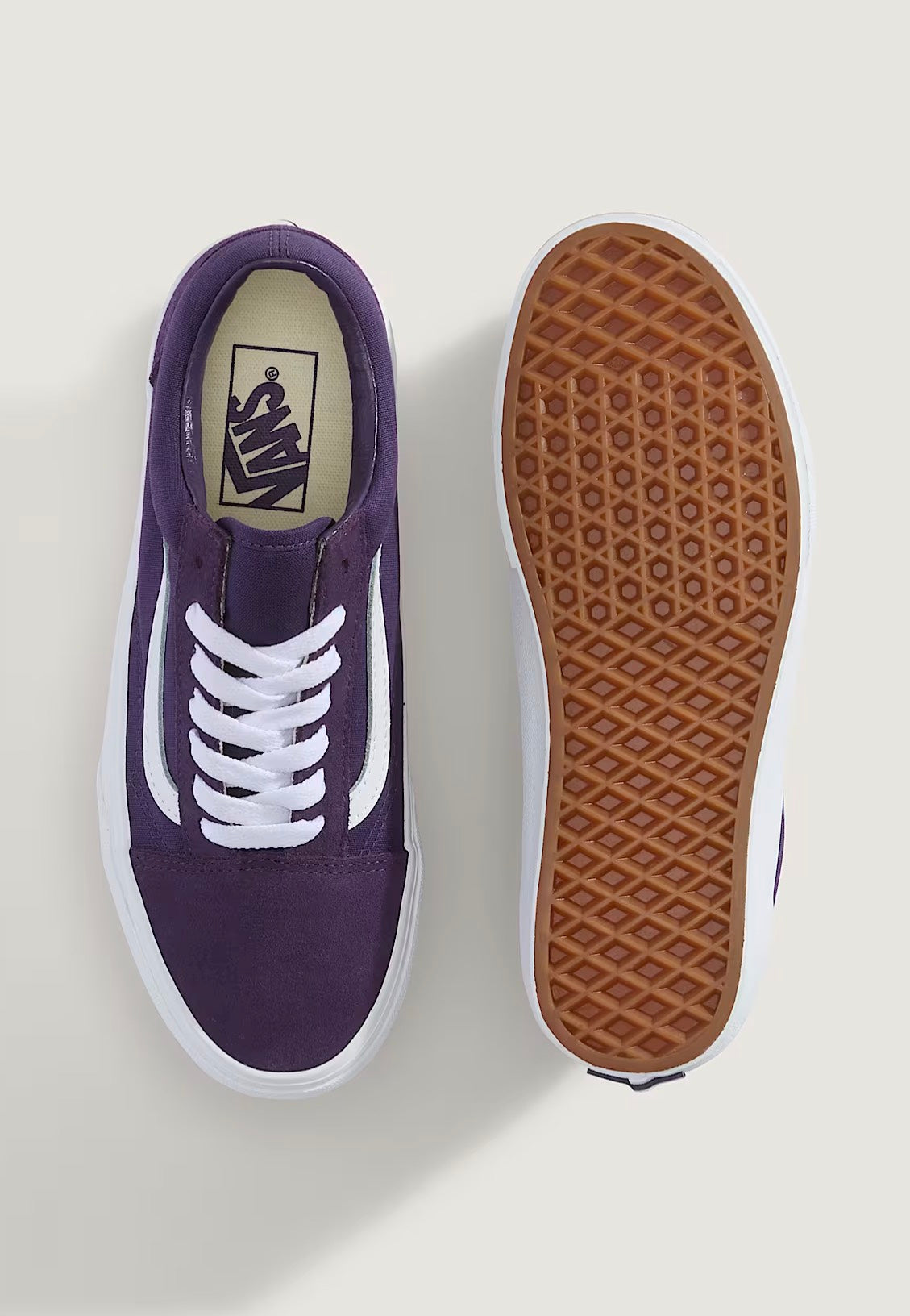 Vans - Old Skool Suede Gothic Grape - Girl Shoes | Women-Image