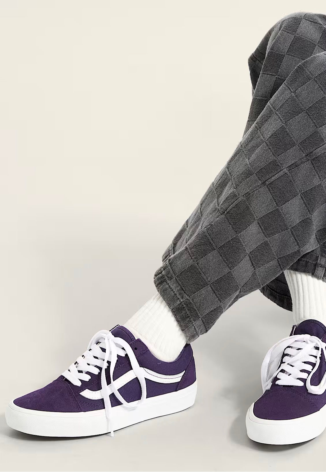 Vans - Old Skool Suede Gothic Grape - Girl Shoes | Women-Image