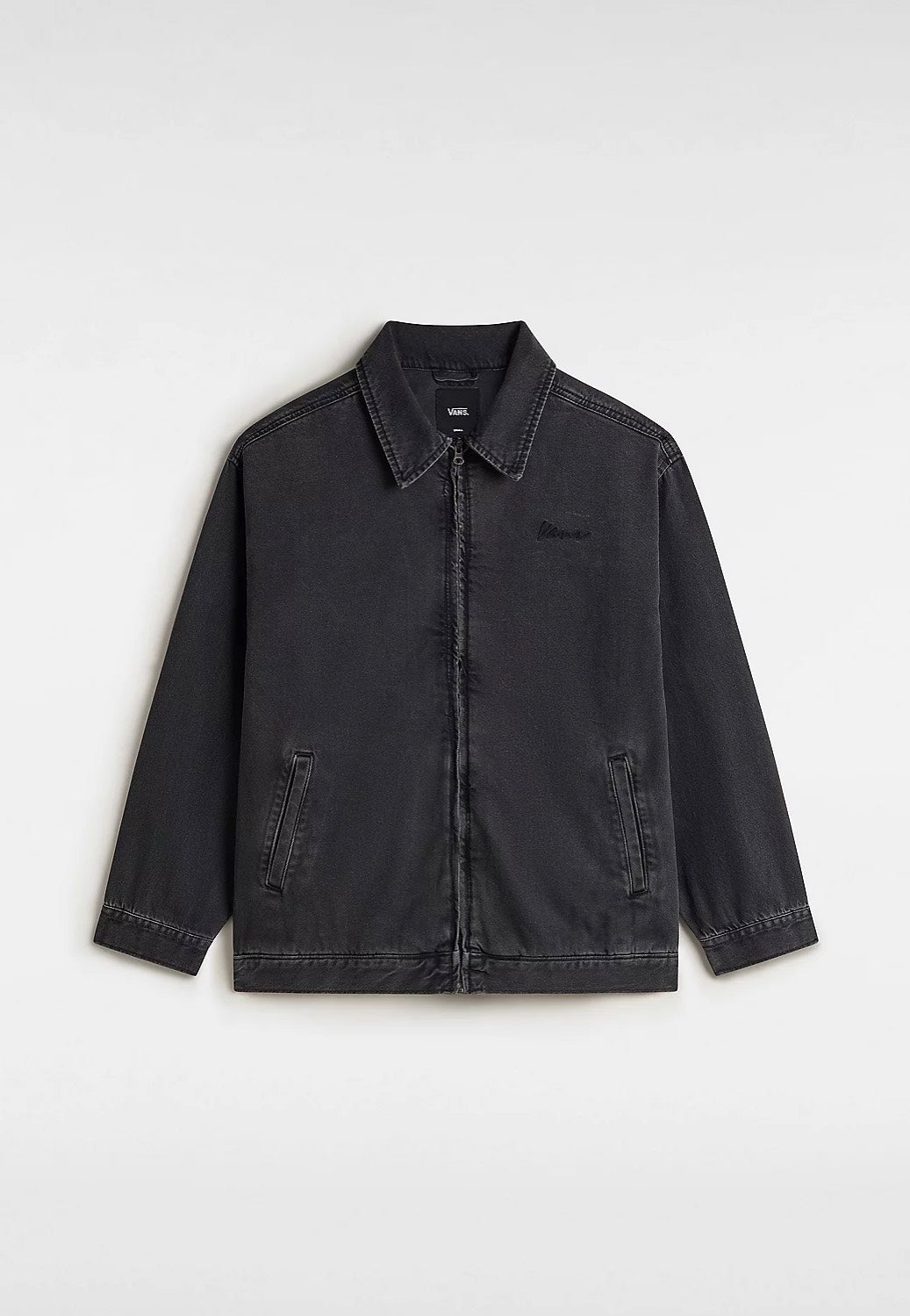 Vans - Pitstop Denim Metal Station Washed Black - Jeans Jacket | Women-Image