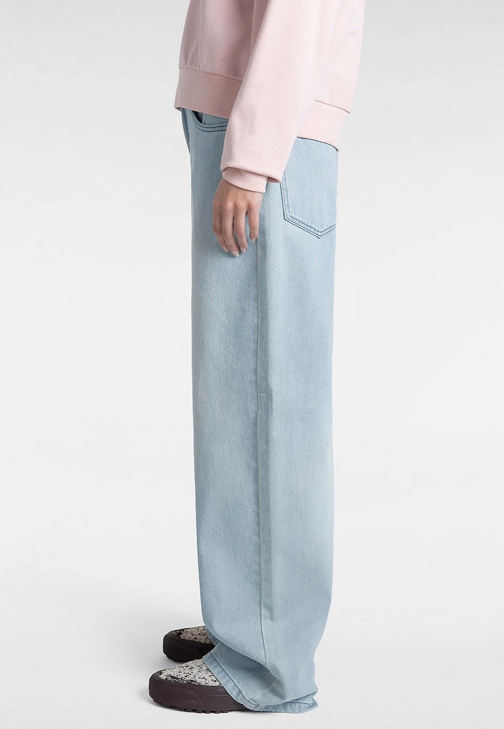 Vans - Sirelle 5 Pocket Puddle Light Stonewash - Jeans | Women-Image