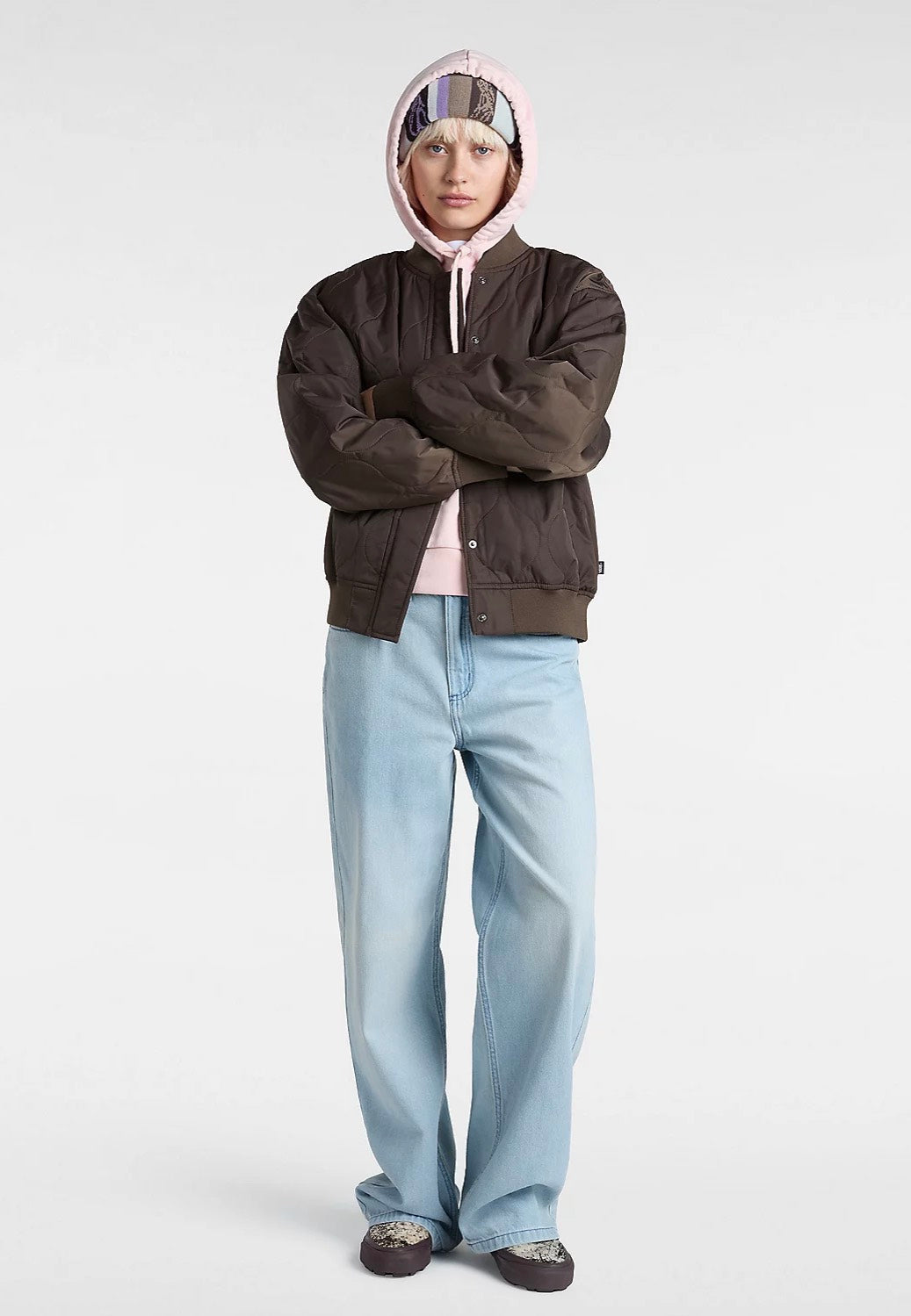 Vans - Sirelle 5 Pocket Puddle Light Stonewash - Jeans | Women-Image