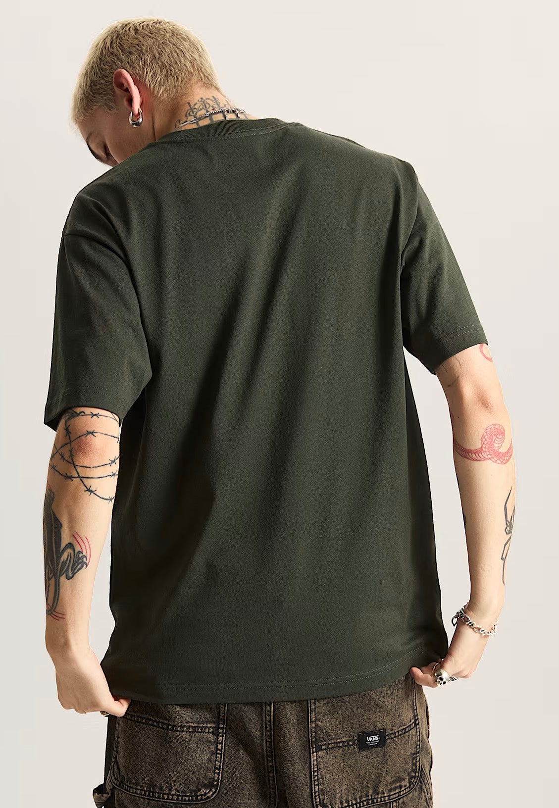 Vans - Left Chest II Loose Dried Kelp - T-Shirt | Men-Image