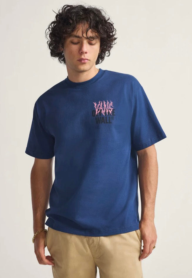Vans - Metal Wall Navy - T-Shirt | Men-Image