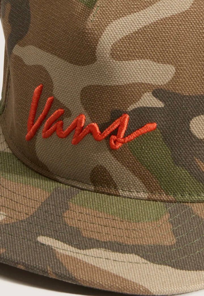 Vans - Classic Script Vintage Camo - Cap | Neutral-Image