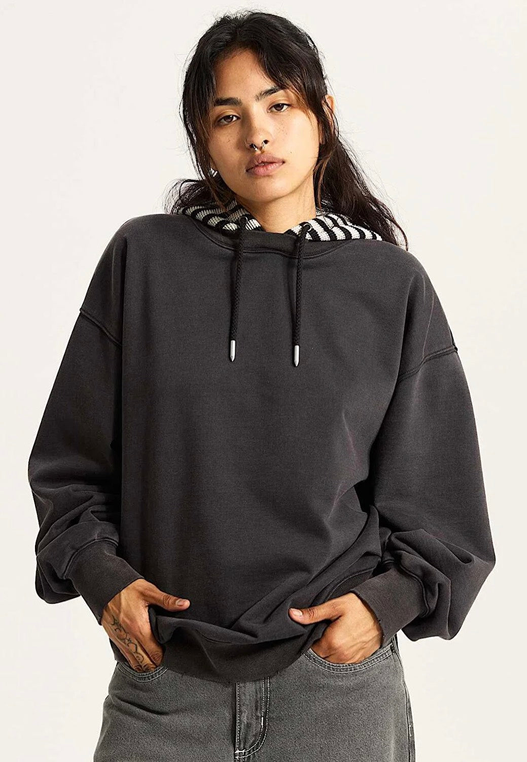Vans - Effy Hooded Crew Black - Hoodie | Women-Image