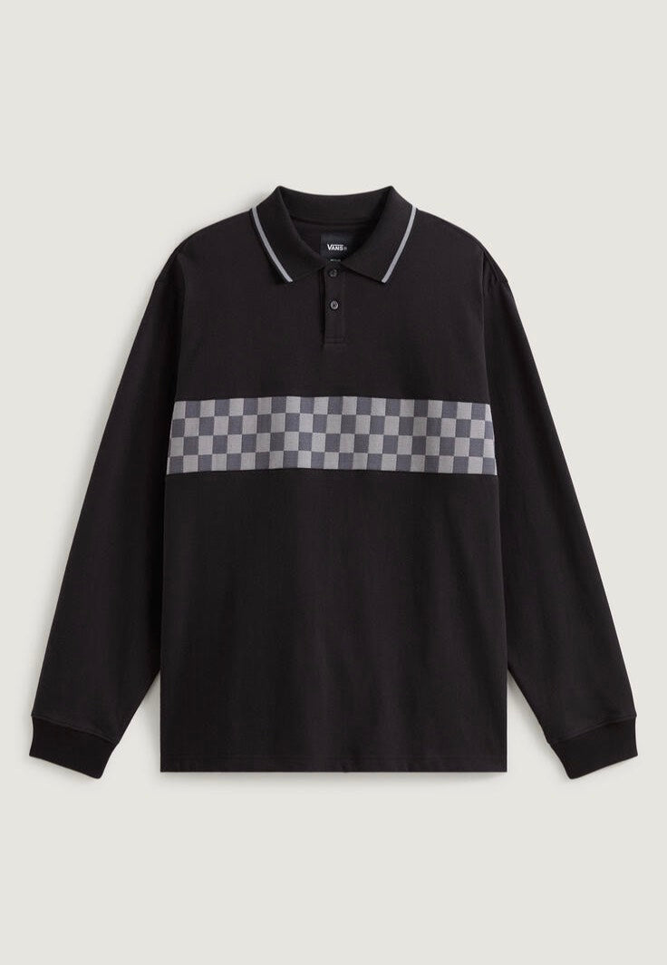 Vans - Medford Checkerboard Black - Longsleeve | Men-Image
