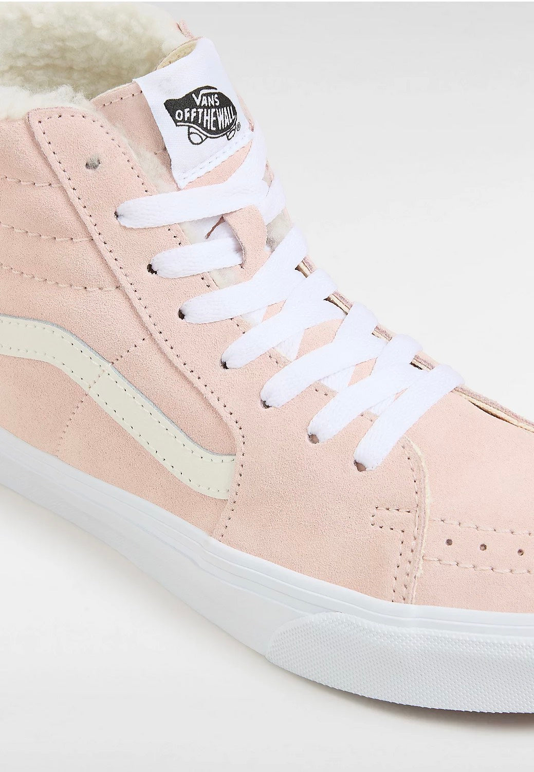 Vans - Sk8 Hi Cozy Peach Blush - Girl Shoes | Women-Image