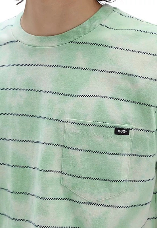 Vans - Tiedye Checkerstripe Ii Celadon Green/Tie Dye - T-Shirt | Men-Image