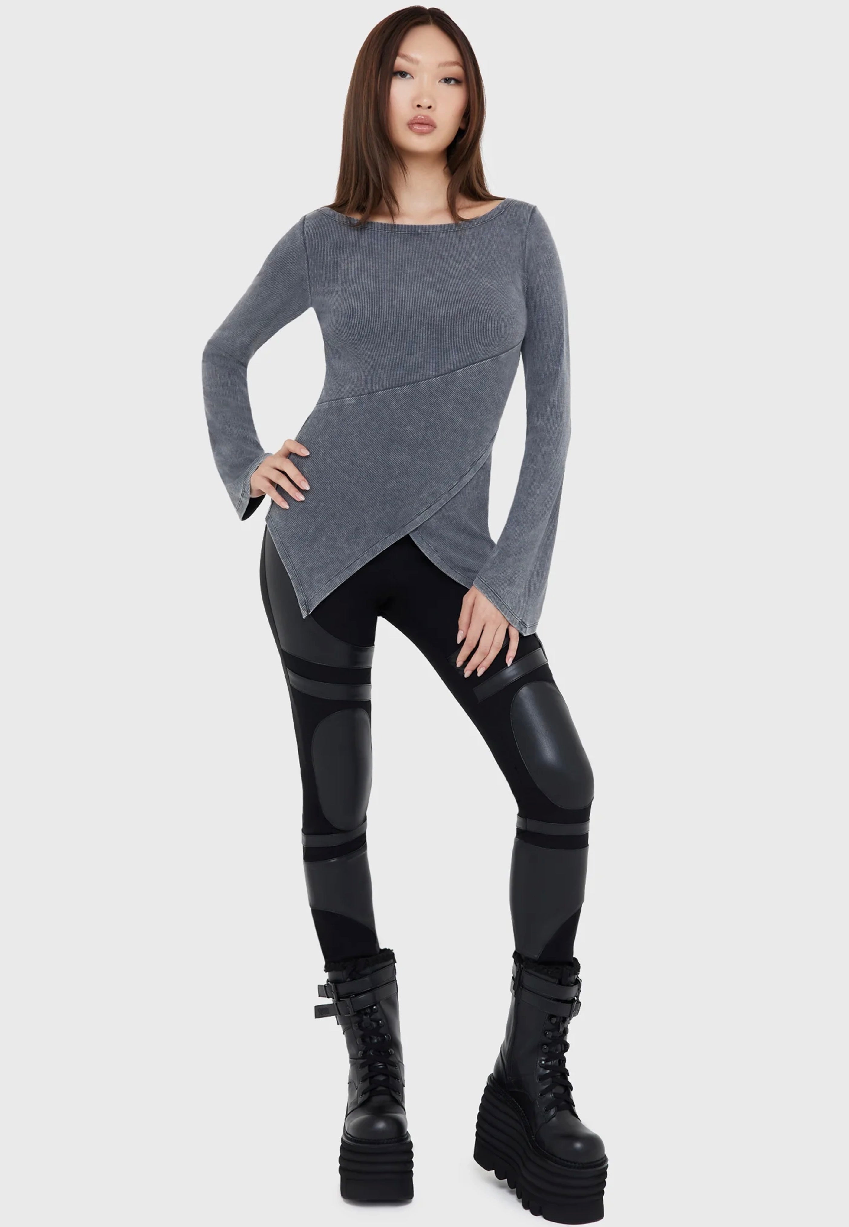 Killstar x Kihilist - Voidclash Black - Pants | Women-Image