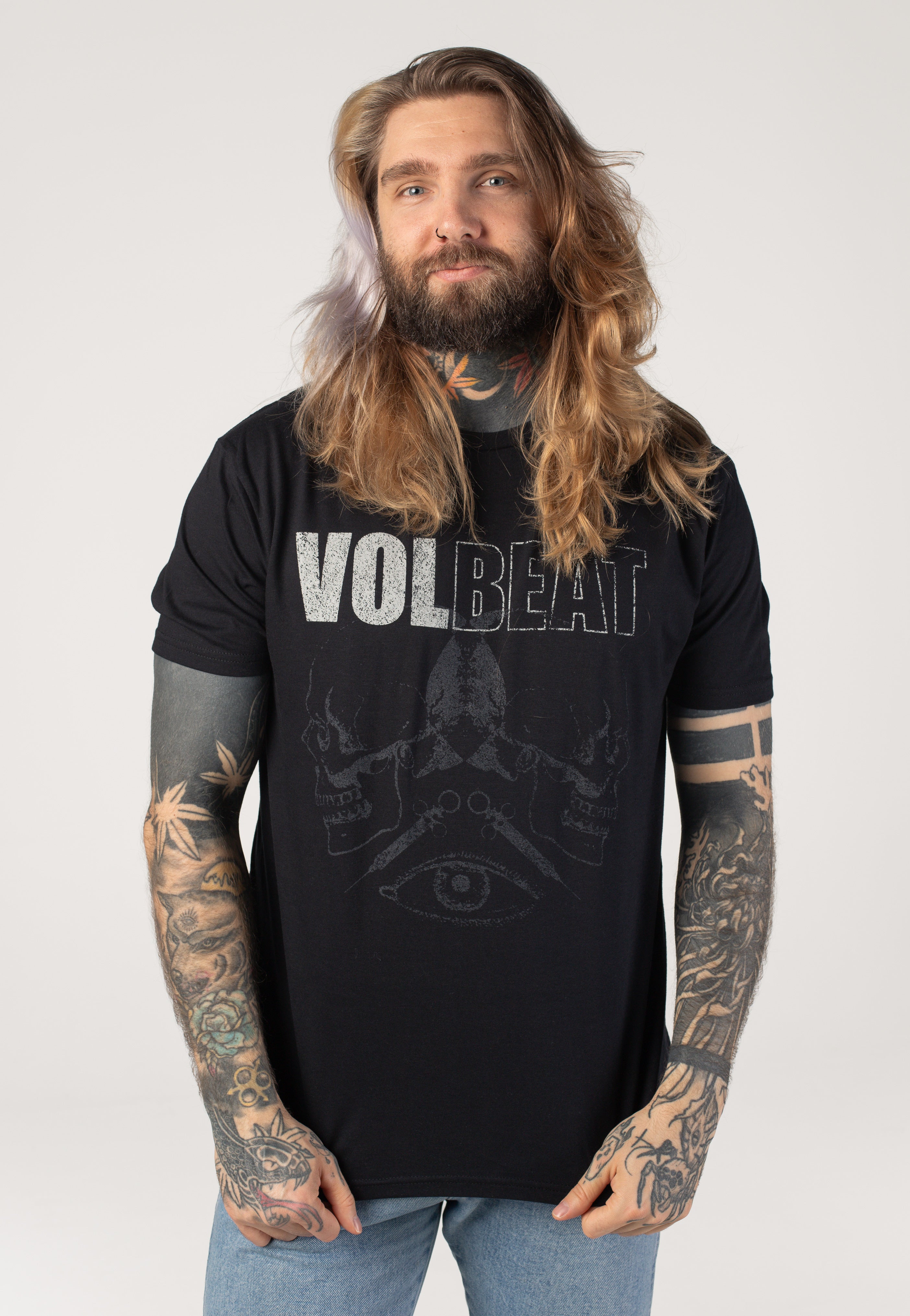 Volbeat - Mirrored Skulls - T-Shirt | Men-Image