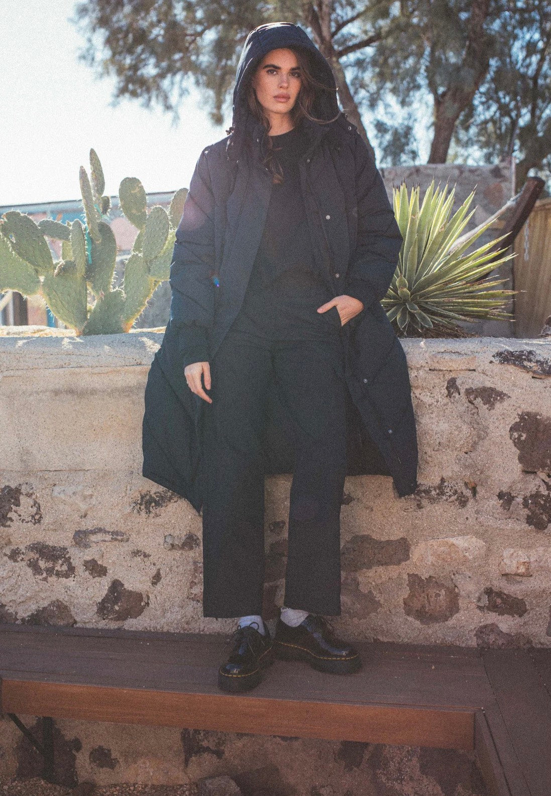 Volcom - Alldaylong Puff Black - Jacket | Women-Image