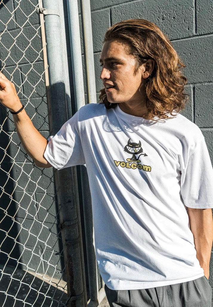 Volcom - Devilish White - T-Shirt | Men-Image