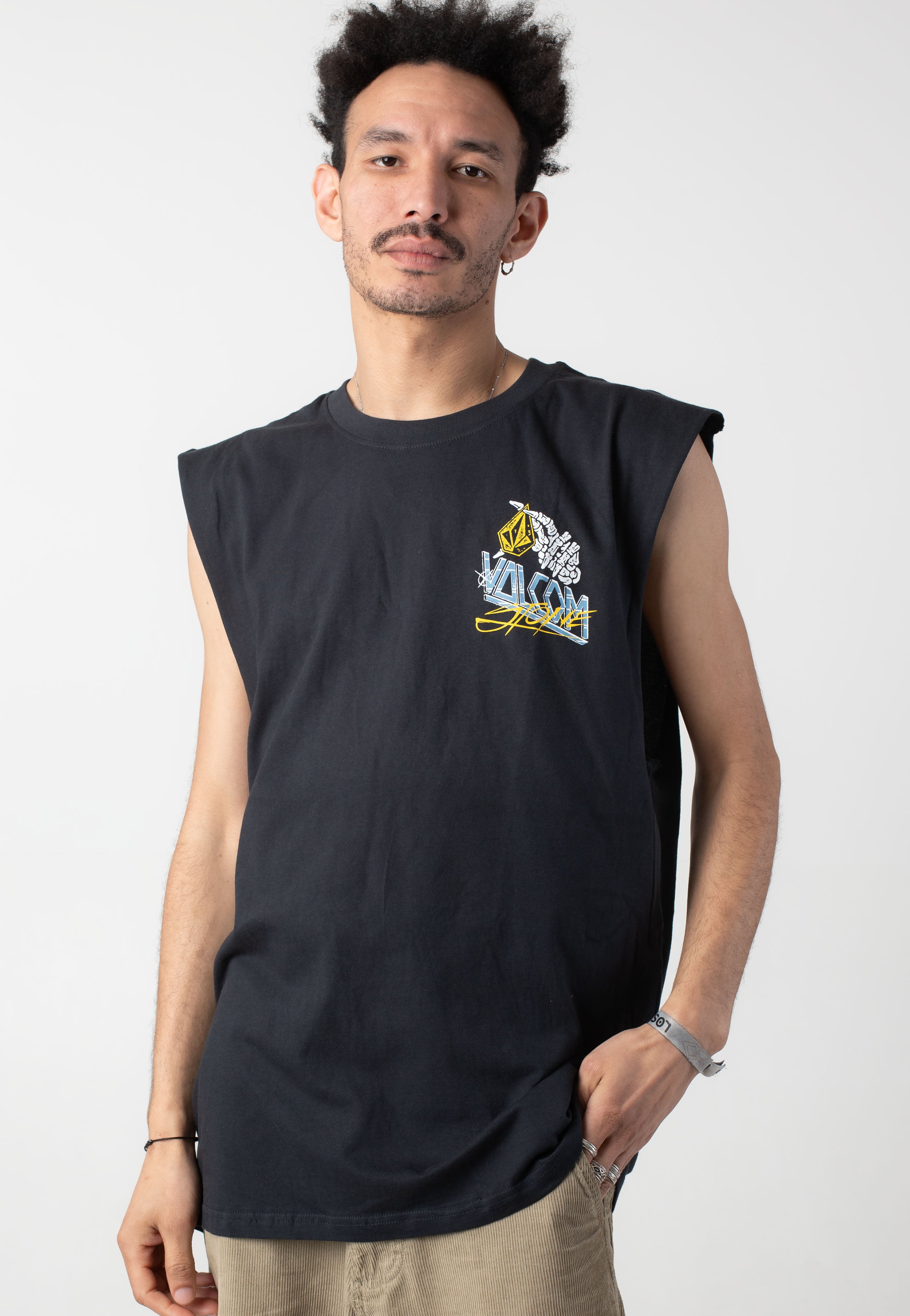 Volcom - Dropped This Antique Black - Tank | Men-Image