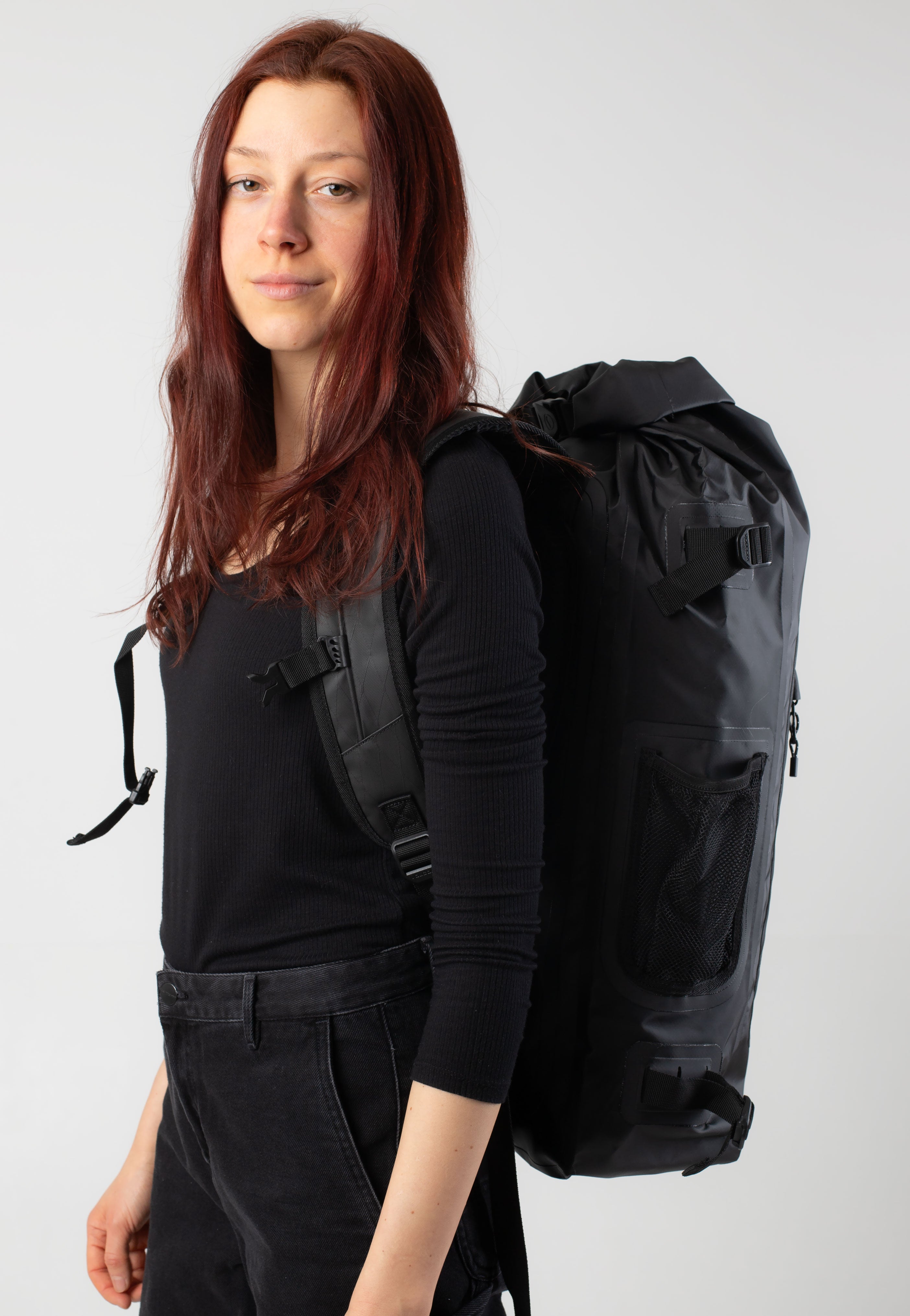 Volcom - Drystone Wet/Dry Roll Top Black - Backpack | Neutral-Image