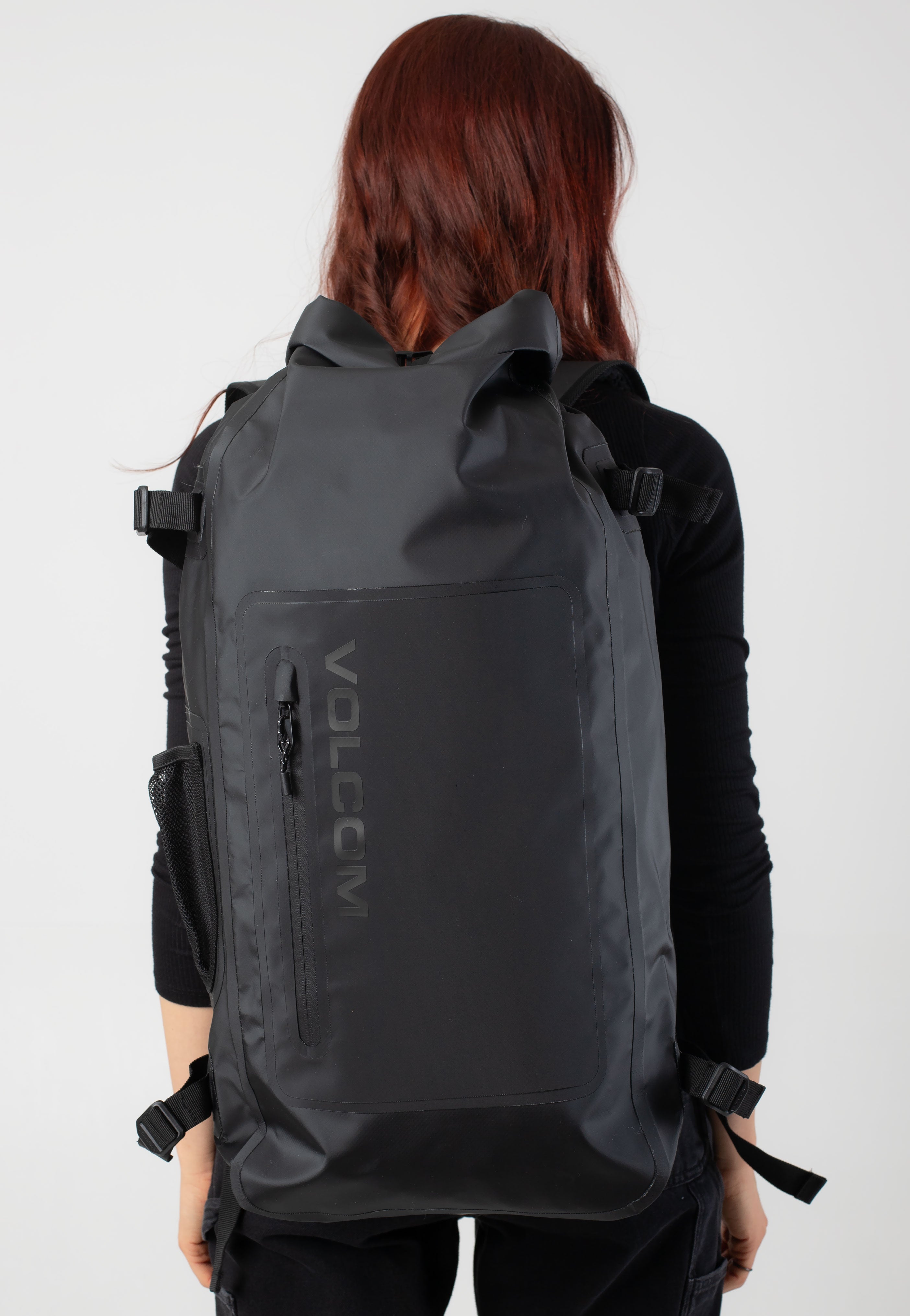 Volcom - Drystone Wet/Dry Roll Top Black - Backpack | Neutral-Image