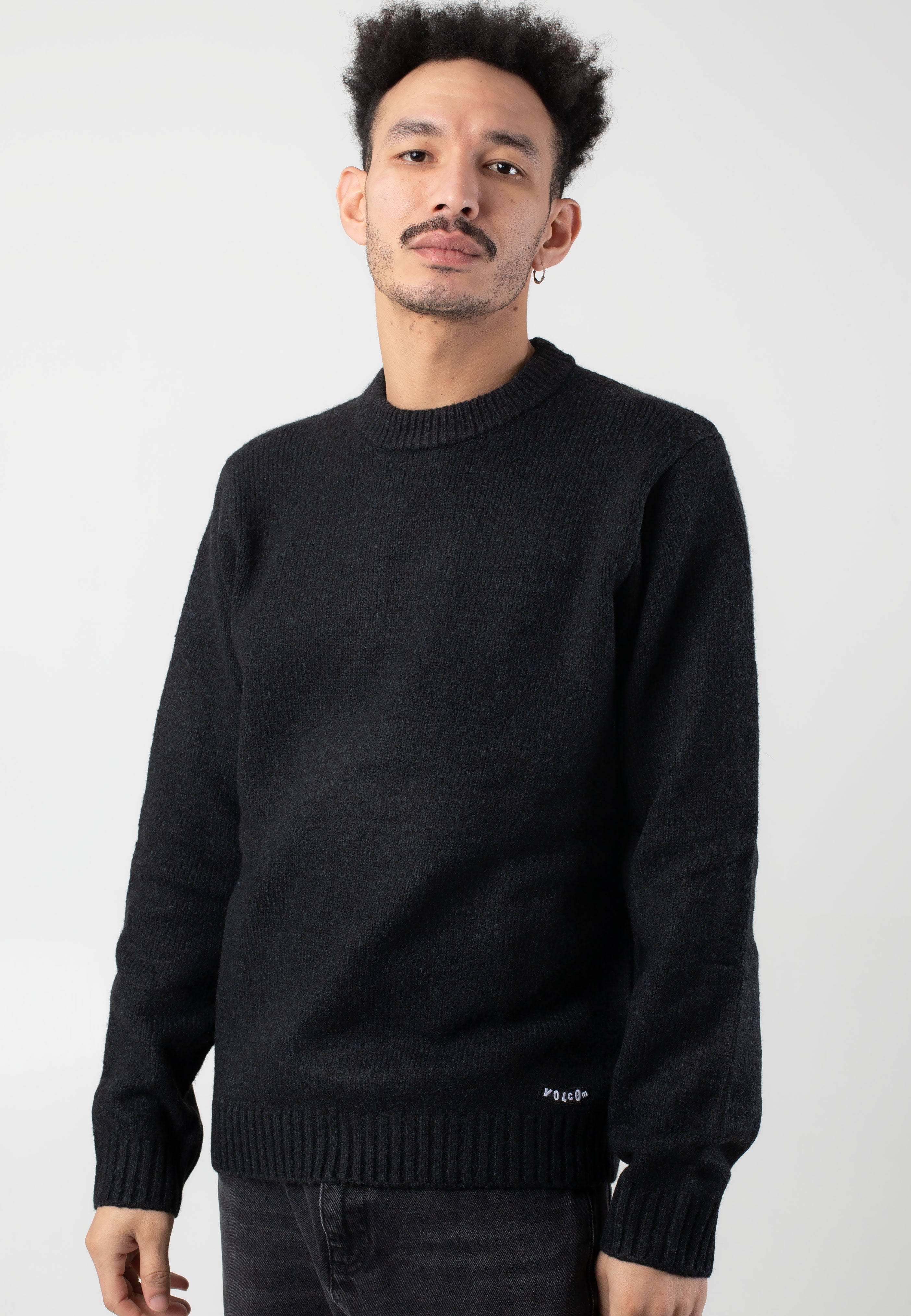 Volcom - Edmonder II Black - Pullover | Men-Image