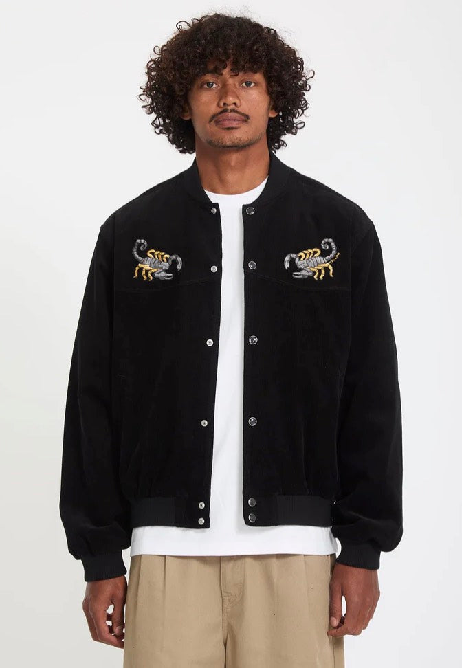 Volcom - FA Mickey Mason Black - College Jacket | Men-Image