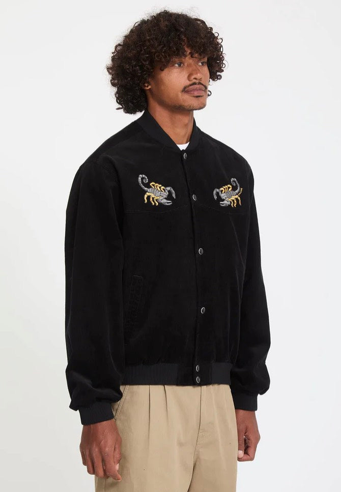 Volcom - FA Mickey Mason Black - College Jacket | Men-Image