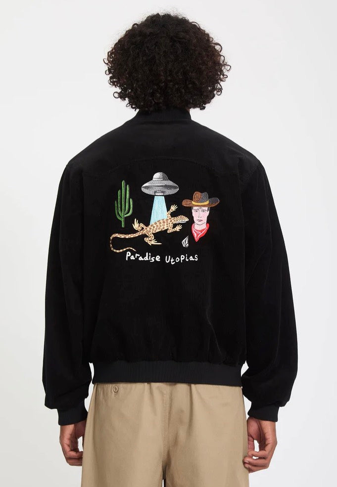 Volcom - FA Mickey Mason Black - College Jacket | Men-Image