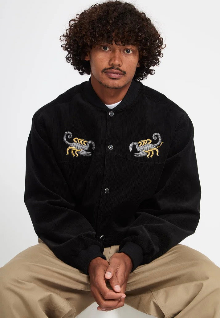 Volcom - FA Mickey Mason Black - College Jacket | Men-Image
