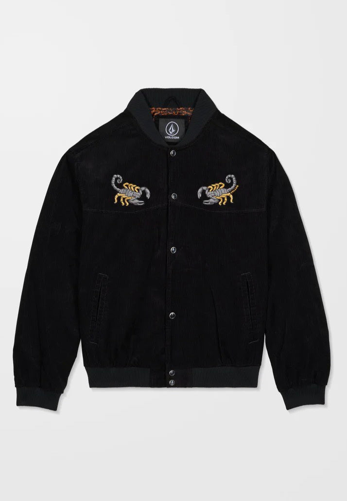 Volcom - FA Mickey Mason Black - College Jacket | Men-Image