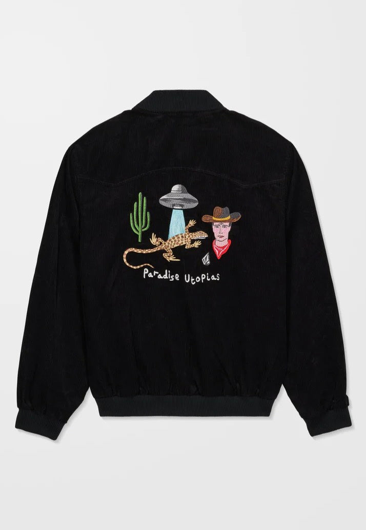 Volcom - FA Mickey Mason Black - College Jacket | Men-Image