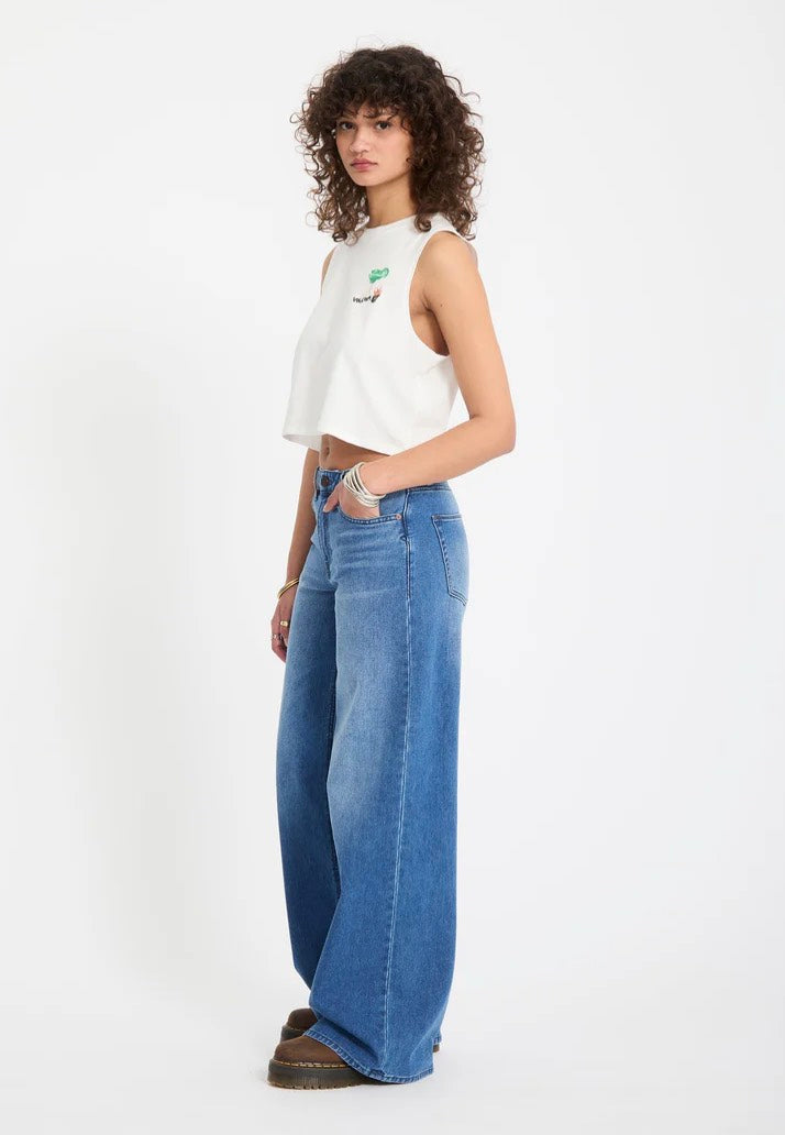 Volcom - FA Mickey Mason Off White - Tank | Women-Image