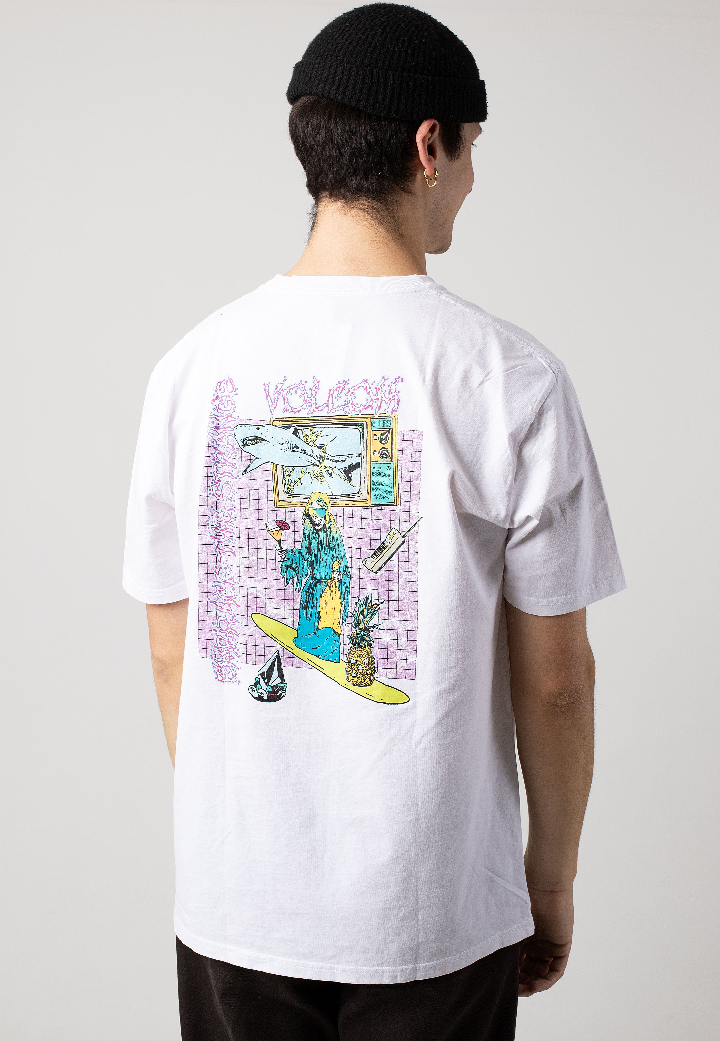 Volcom - Frenchsurf White - T-Shirt | Men-Image